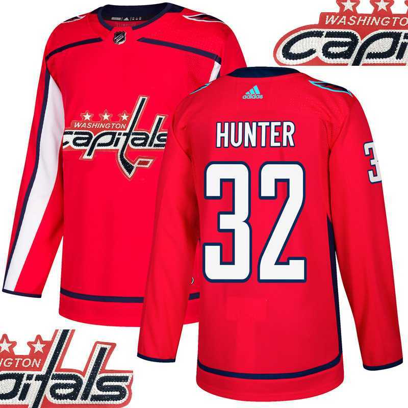 Capitals #32 Hunter Red With Special Glittery Logo Adidas Jersey,We sell and wholesale Capitals #32 Hunter Red With Special Glittery Logo Adidas Jersey on line form chian!